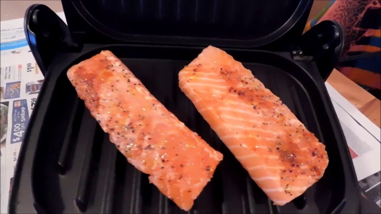 Salmon on George Foreman Grill: Quick and Easy Grilled Salmon